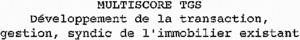 MULTISCORE TGS Développement de la transaction, gestion, syndic de l'immobilier existant_logo