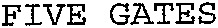 FIVE GATES_logo