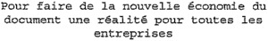 Pour faire de la nouvelle économie du document une réalité pour toutes les entreprises_logo