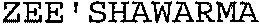 ZEE'SHAWARMA_logo