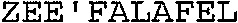 ZEE'FALAFEL_logo