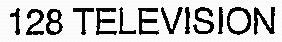 128 TELEVISION_logo