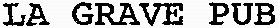 LA GRAVE PUB_logo
