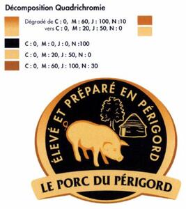 LE PORC DU PERIGORD ELEVE ET PREPARE EN PERIGORD_logo