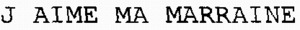 J AIME MA MARRAINE_logo