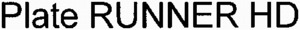 Plate RUNNER HD_logo