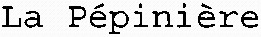 La Pépinière_logo