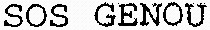 SOS GENOU_logo