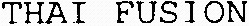 THAI FUSION_logo