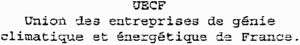 UECF Union des entreprises de génie climatique et énergétique de France._logo