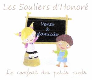 LES SOULIERS D'HONORE VENTE A DOMICILE LE CONFORT DES PETITS PIEDS_logo