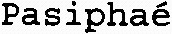 Pasiphaé_logo