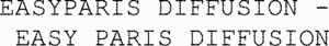 EASYPARIS DIFFUSION - EASY PARIS DIFFUSION_logo