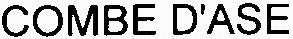 COMBE D'ASE_logo