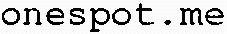 onespot.me_logo