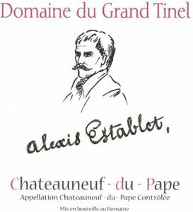 Domaine du Grand Tinel Alexis Establet_logo