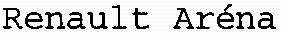 Renault Aréna_logo