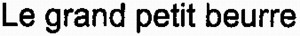 Le grand petit beurre_logo