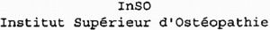 InSO Institut Supérieur d'Ostéopathie_logo