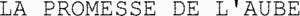 LA PROMESSE DE L'AUBE_logo