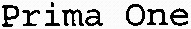 Prima One_logo