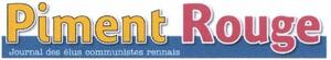 PIMENT ROUGE JOURNAL DES ELUS COMMUNISTES RENNAIS_logo