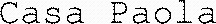 Casa Paola_logo