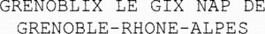 GRENOBLIX LE GIX NAP DE GRENOBLE-RHONE-ALPES_logo