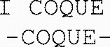 I COQUE -COQUE-_logo
