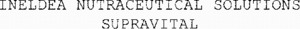 INELDEA NUTRACEUTICAL SOLUTIONS SUPRAVITAL_logo