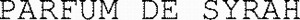 PARFUM DE SYRAH_logo