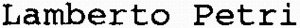 Lamberto Petri_logo