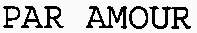 PAR AMOUR_logo