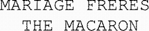 MARIAGE FRERES THE MACARON_logo
