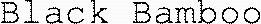 Black Bamboo_logo