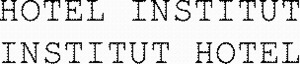 HOTEL INSTITUT INSTITUT HOTEL_logo