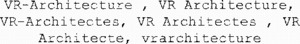 VR-Architecture , VR Architecture, VR-Architectes, VR Architectes , VR Architecte, vrarchitecture_logo
