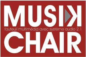 MUSIK CHAIR FAUTEUIL MULTIMEDIA AVEC SYSTEME AUDIO 2.1_logo