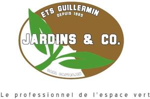 JARDINS & CO. LE PROFESSIONNEL DE L ESPACE VERT ETS GUILLERMIN DEPUIS 1985 CASTELAIN_logo
