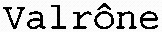 Valrône_logo
