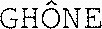 GHÔNE_logo