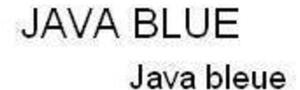JAVA BLUE JAVA BLEUE_logo