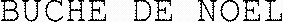BUCHE DE NOEL_logo