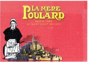 LA MERE POULARD DEPUIS 1888 AU MONT SAINT-MICHEL_logo