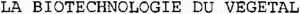 LA BIOTECHNOLOGIE DU VEGETAL_logo