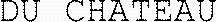 DU CHATEAU_logo
