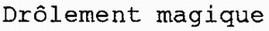 Drôlement magique_logo