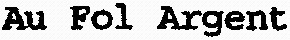 Au Fol Argent_logo