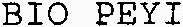 BIO PEYI_logo