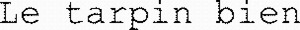 Le tarpin bien_logo
